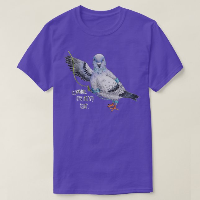 T-shirt Escalade cool Pigeon (Design devant)
