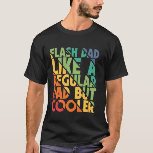 T-shirt Escalade de blocs Flash Papa comme un papa grimpeu