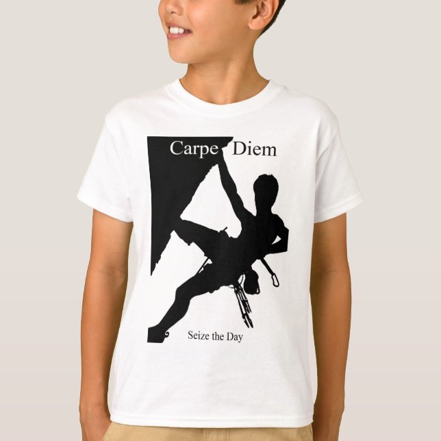 T-shirt Escalade de Carpe Diem (Devant)