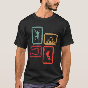 T-shirt Escalade de montagne vintage Bouldering Enfants Ga