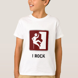 T-shirt Escalade de roche