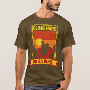 T-shirt Escalade de roche Alpinisme de montagne Bouldering