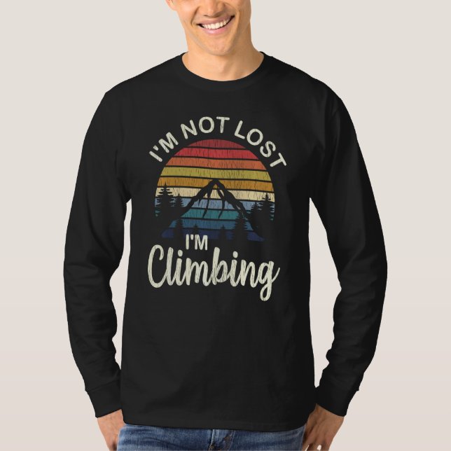 T-shirt Escalade de roche Chemt Mountain Climber Escalade (Devant)