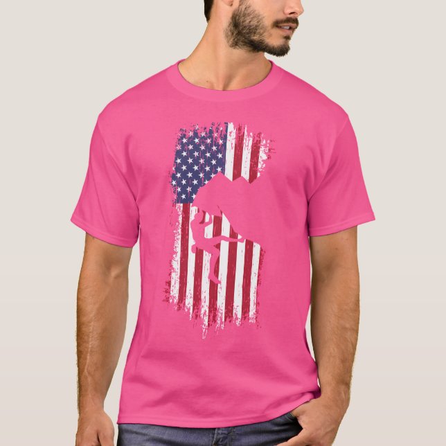 T-shirt Escalade de roche Grunge Escalade (Devant)