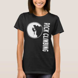 T-shirt Escalade de rocher sportive