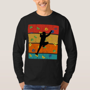 T-shirt Escalade de roches vintages