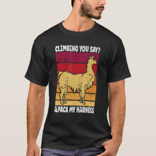 T-shirt Escalade Escalade Vous Dites Alpaca Mon Harnais 1