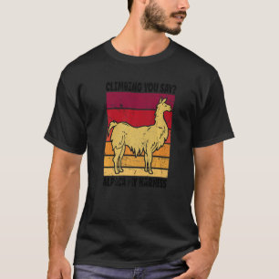 T-shirt Escalade Escalade Vous Dites Alpaca Mon Harnais 3