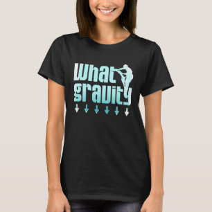 T-shirt Escalade et grimpe d'éboulis avec montagne et quoi