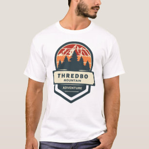 T-shirt Escalade et randonnée du sommet de la montagne de