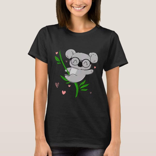 T-shirt Escalade Eucalyptus Koala (Devant)