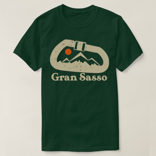 T-shirt Escalade Gran Sasso (Design devant)