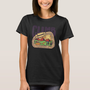 T-shirt Escalade graphique rétro Bouldering Rock Climber M