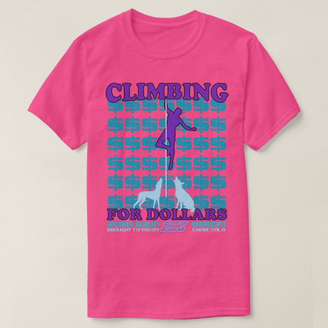 T-shirt ESCALADE ICS pour dollars (Design devant)