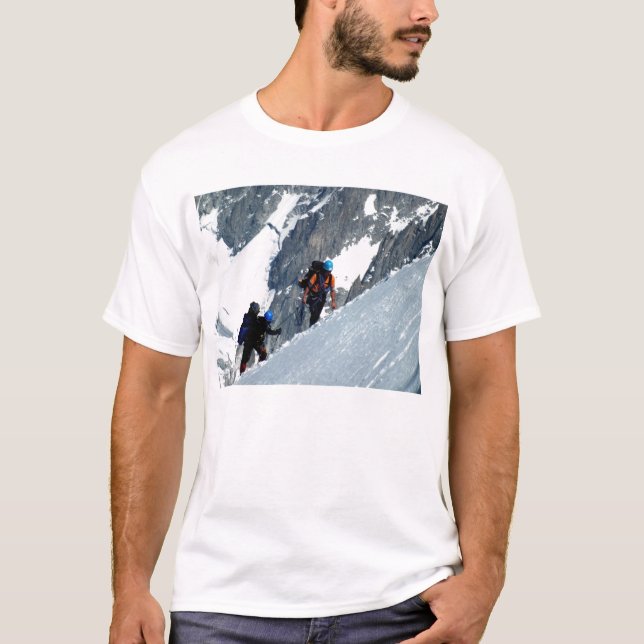 T-shirt Escalade Mont Blanc (Devant)