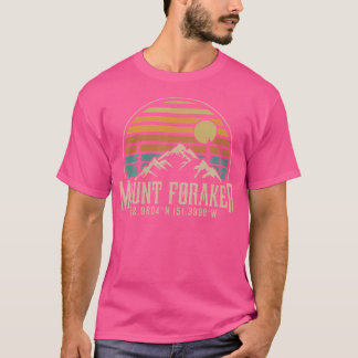 T-shirt Escalade Mont Foraker Alaska Mont Randonnée