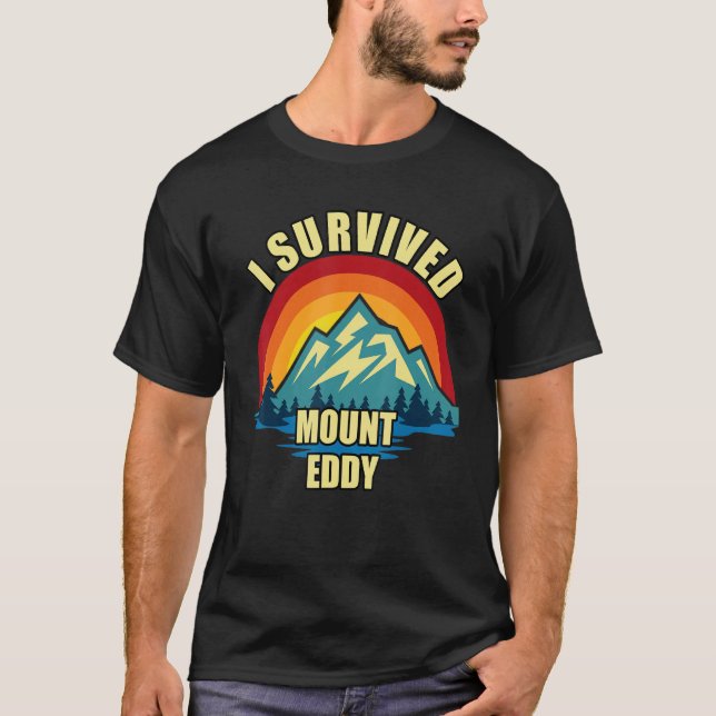 T-shirt Escalade Mount Eddy Randonnée Mountain (Devant)
