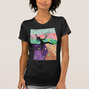 T-shirt Escalade murale Indoor Rock Climbers Action Sports