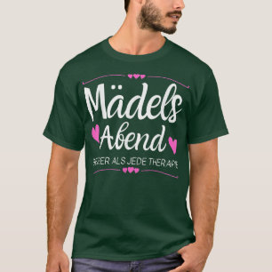 T-shirt Escalade nocturne des filles avec des femmes faire