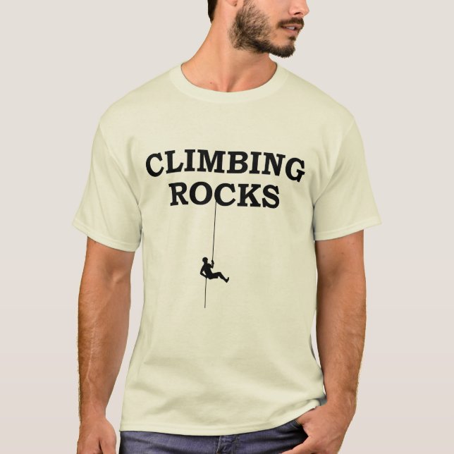 T-shirt Escalade rock (Devant)