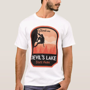 T-shirt Escalade Rock de Devils Lake State Park