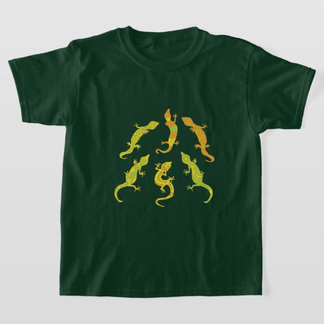 T-shirt Escalade rock Geckos. (Poser)
