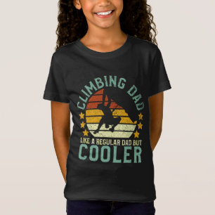 T-Shirt Escalade rock Papa Mountain Climber Funny Père's