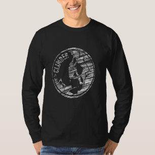 T-shirt Escalade silhouette roche alpinisme 19