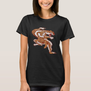 T-shirt Escalade tigre Mandala Thai India Hindu