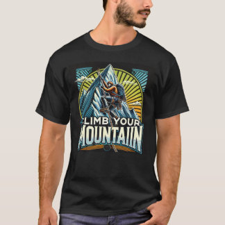 T-shirt Escaladez votre montagne : portez l'esprit d'avent