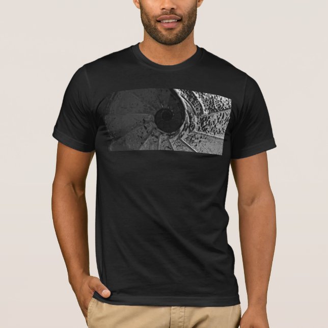 T-shirt Escalier en spirale (Devant)
