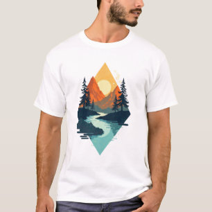 T-shirt Escape dorée