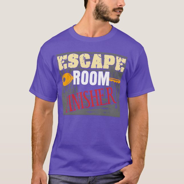 T-shirt Escape Game Finisher Escape Room funny (Devant)