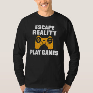 T-shirt Escape Reality Jeu de jeux
