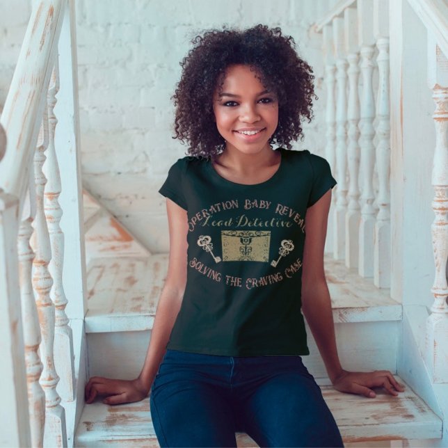 T-shirt Escape Room Genre Révéler à maman d'être (Créateur téléchargé)