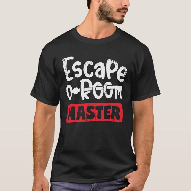 T-shirt Escape Room Master Game Player (Devant)