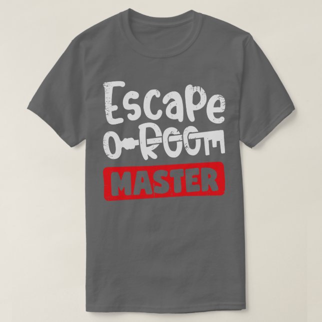 T-shirt Escape Room Master Game Player Cadeau (Design devant)