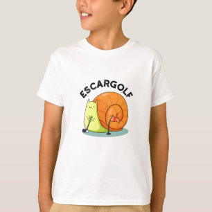 T-shirt Escar-golf Funny Escargot Snail Pun
