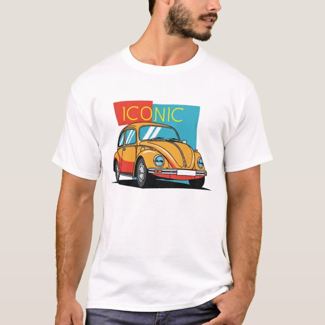 T-shirt Escarabajo comic (Devant)