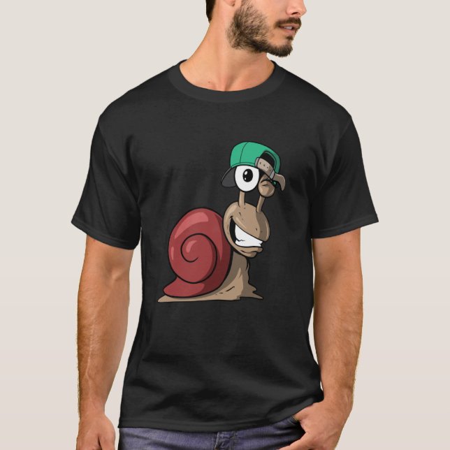 T-shirt Escargot cool (Devant)