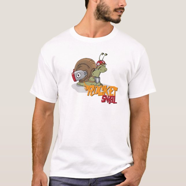 T-shirt Escargot de Rocket (Devant)