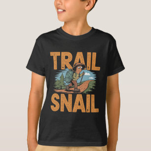 T-shirt Escargot de sentier - Citation drôle de randonneur