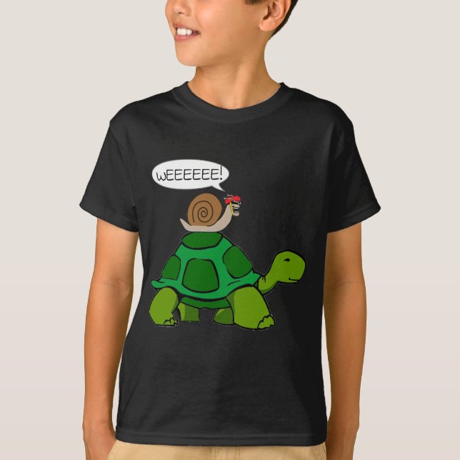 T-shirt Escargot et tortue - duo de Turbo (Devant)