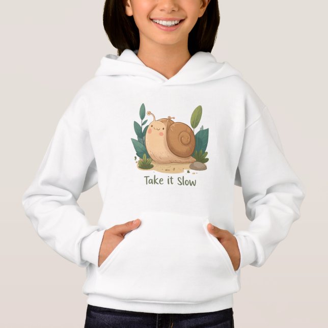 T-Shirt Escargot Fait Le Travail (Devant)