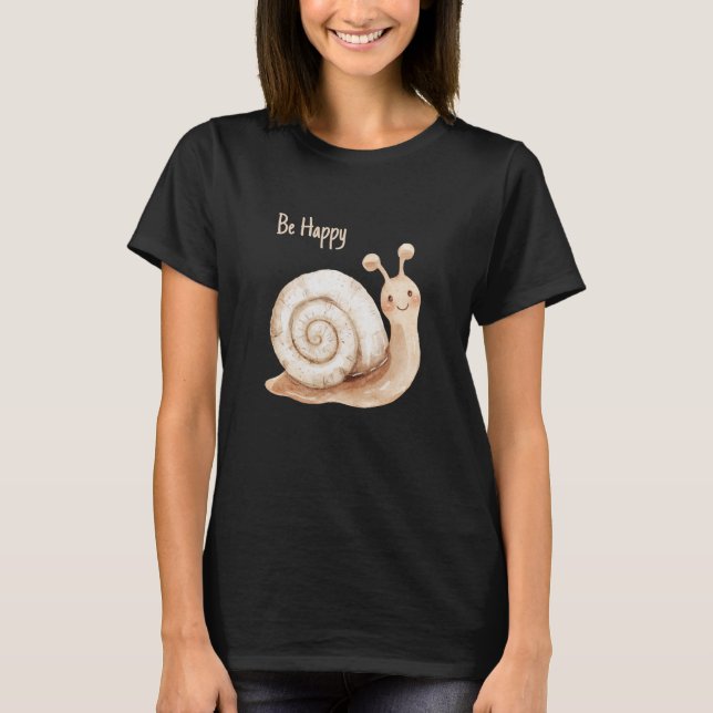 T-shirt Escargot heureux (Devant)