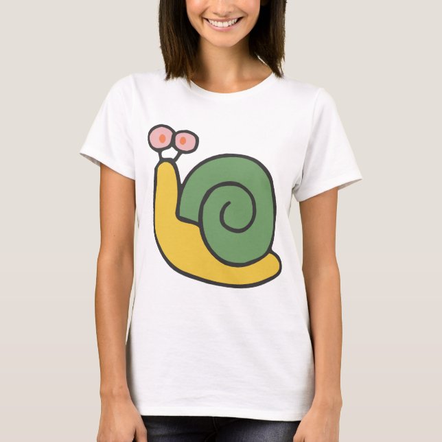 T-shirt Escargot idiot (Devant)