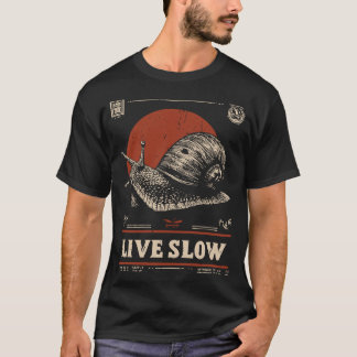 T-shirt Escargot Wabi-Sabi | Portrait Vivant Mineur