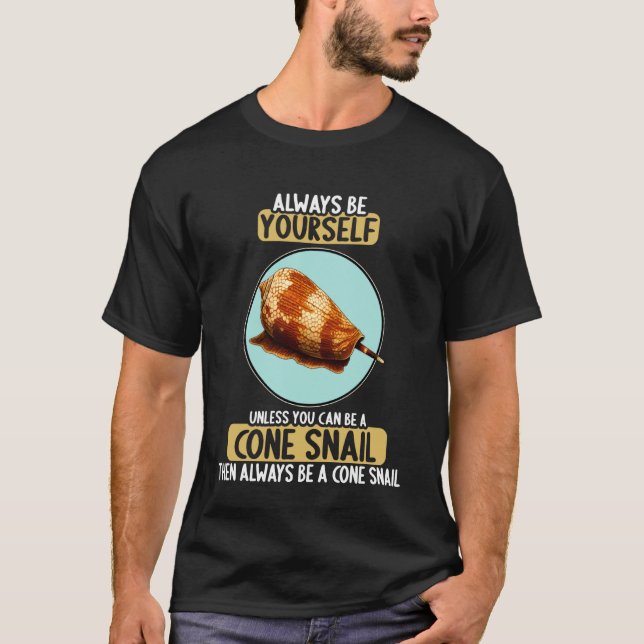 T-shirt Escargots de mer Cône (Devant)