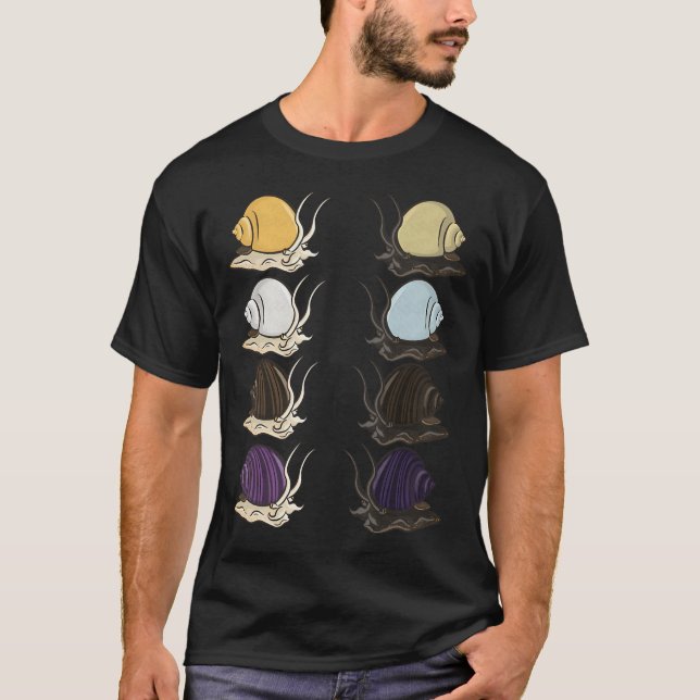T-shirt Escargots mystère (Devant)
