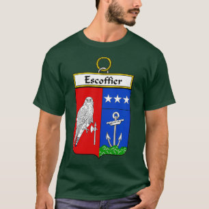 T-shirt Escoffier Armoiries Famille Crest